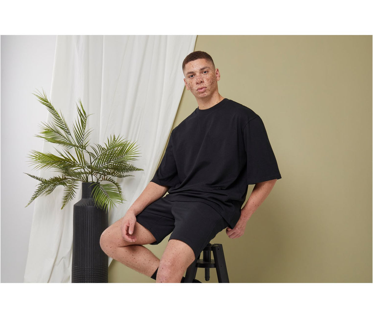 BUILD YOUR BRAND OVERSIZED SLEEVE TEE