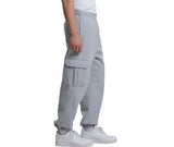 BUILD YOUR BRAND 90'S CARGO SWEATPANTS