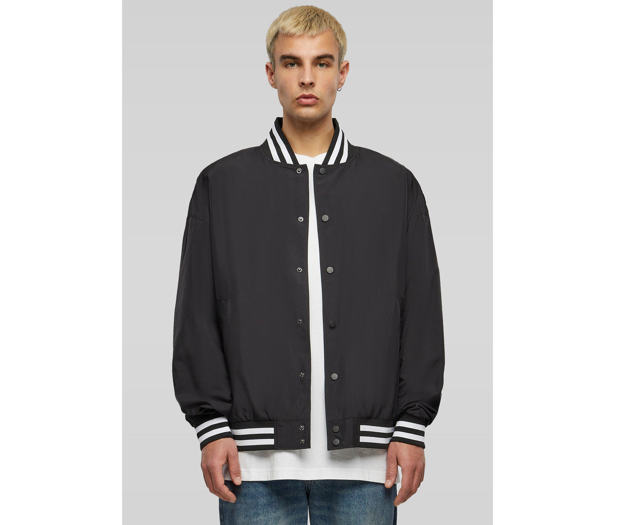 BUILD YOUR BRAND LIGHT COLLEGE JACKET