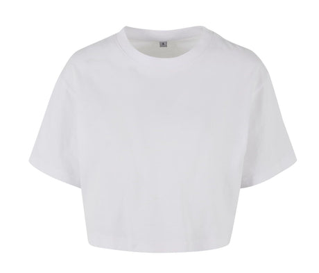 LADIES SHORT OVERSIZED TEE