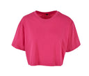 BUILD YOUR BRAND LADIES SHORT OVERSIZED TEE