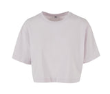 BUILD YOUR BRAND LADIES SHORT OVERSIZED TEE