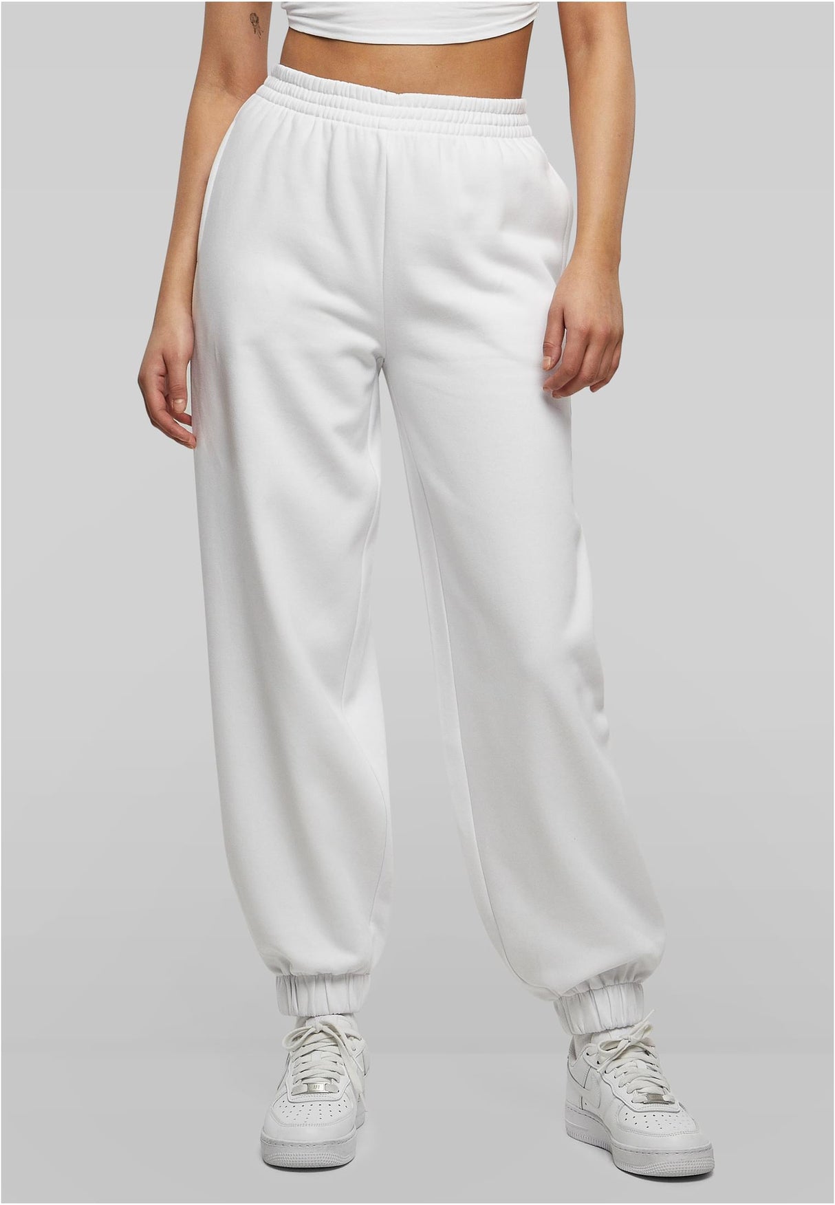 LADIES HIGH WAIST BALLOON SWEAT PANTS