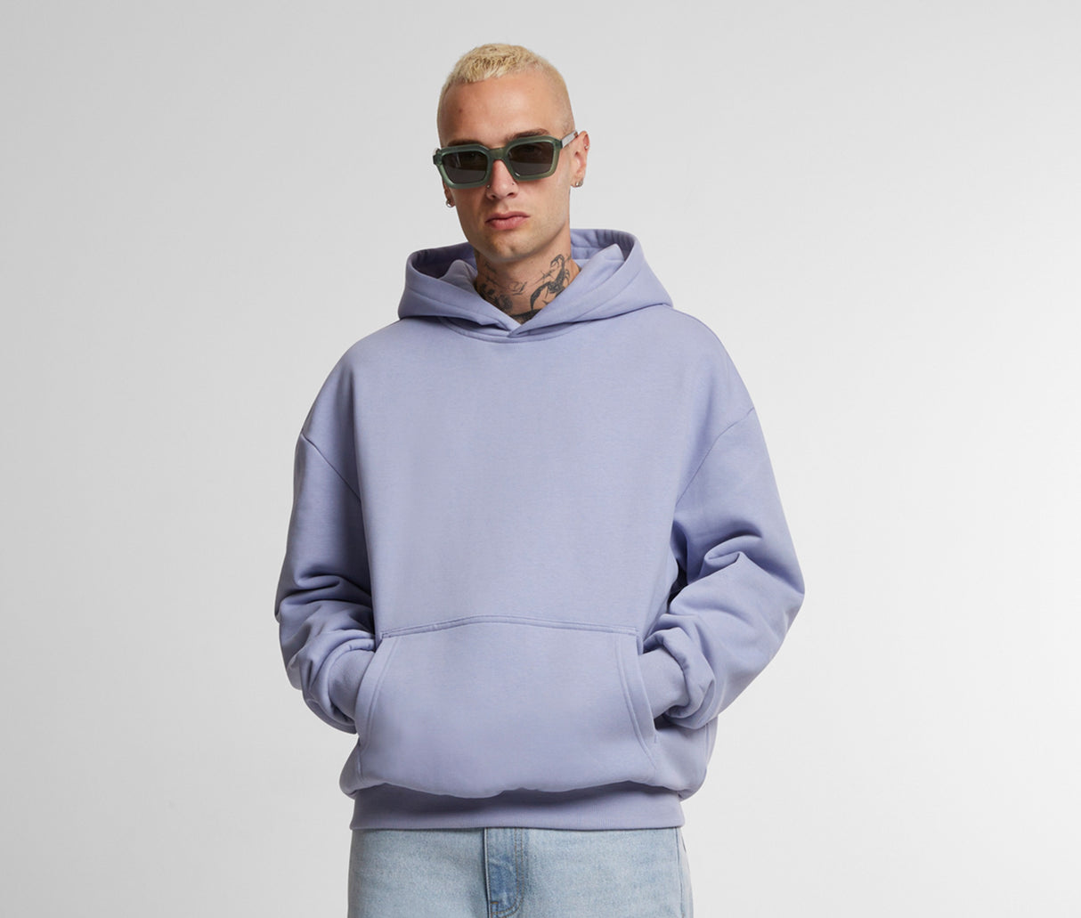 BUILD YOUR BRAND ULTRA HEAVY OVERSIZED HOODY
