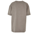 BUILD YOUR BRAND LADIES OVERSIZED ACID WASH TEE