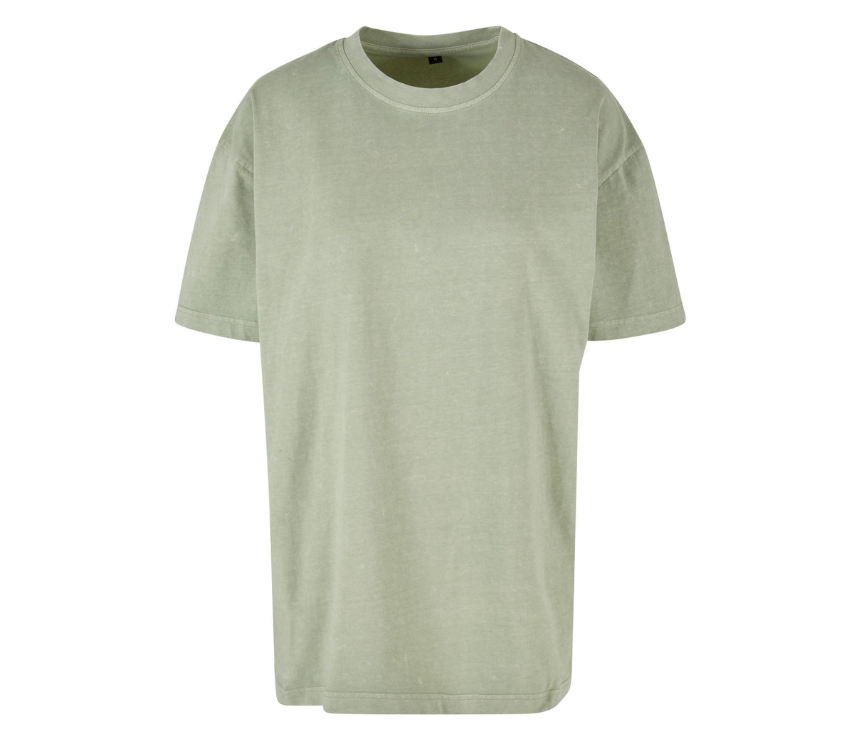 BUILD YOUR BRAND LADIES OVERSIZED ACID WASH TEE