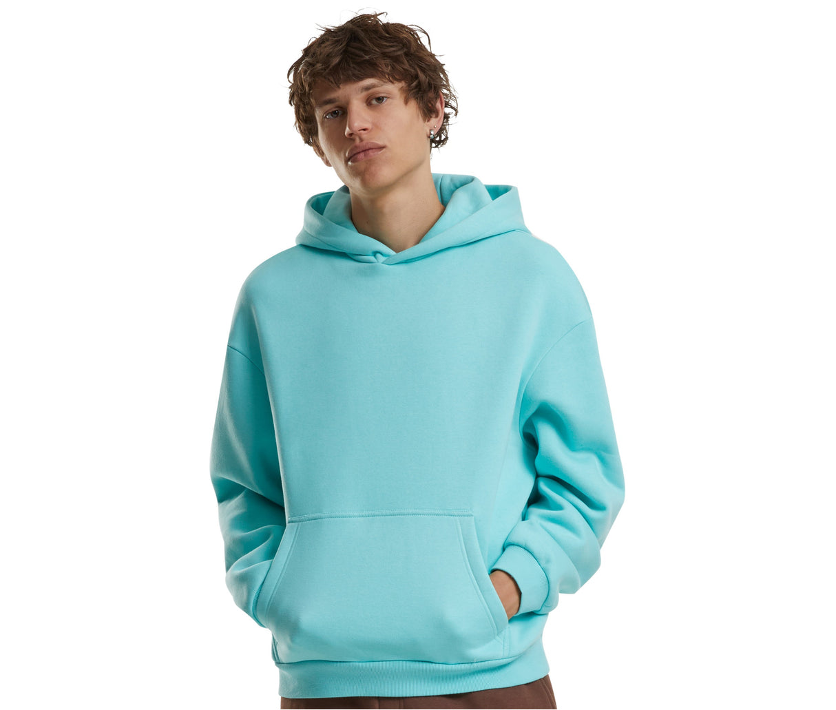 BUILD YOUR BRAND FLUFFY HOODY