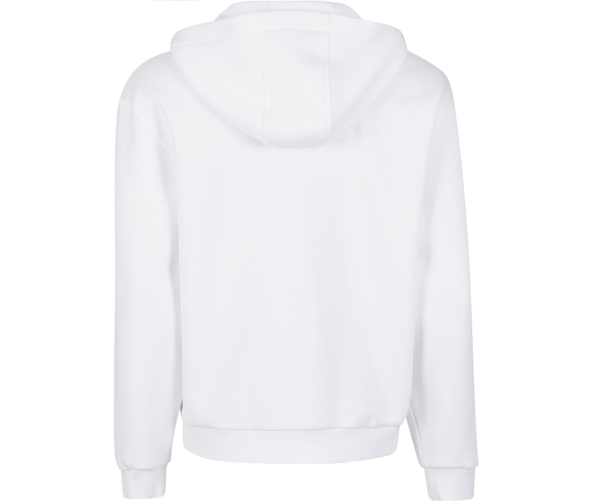 BUILD YOUR BRAND FLUFFY ZIP HOODY