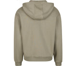 BUILD YOUR BRAND FLUFFY ZIP HOODY