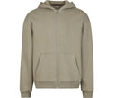 BUILD YOUR BRAND FLUFFY ZIP HOODIE