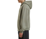 BUILD YOUR BRAND FLUFFY ZIP HOODY