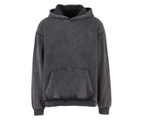 BUILD YOUR BRAND STONEWASH HEAVY HOODIE