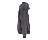 BUILD YOUR BRAND STONEWASH HEAVY HOODIE