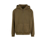 BUILD YOUR BRAND STONEWASH HEAVY ZIP HOODIE
