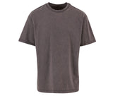 BUILD YOUR BRAND STONEWASH HEAVY LOOSE TEE