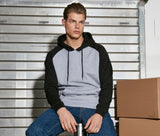 BUILD YOUR BRAND BASIC RAGLAN HOODY