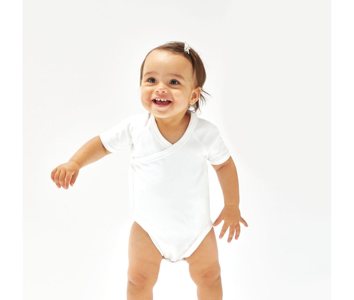 BABYBUGZ BABY KIMONO BODYSUIT