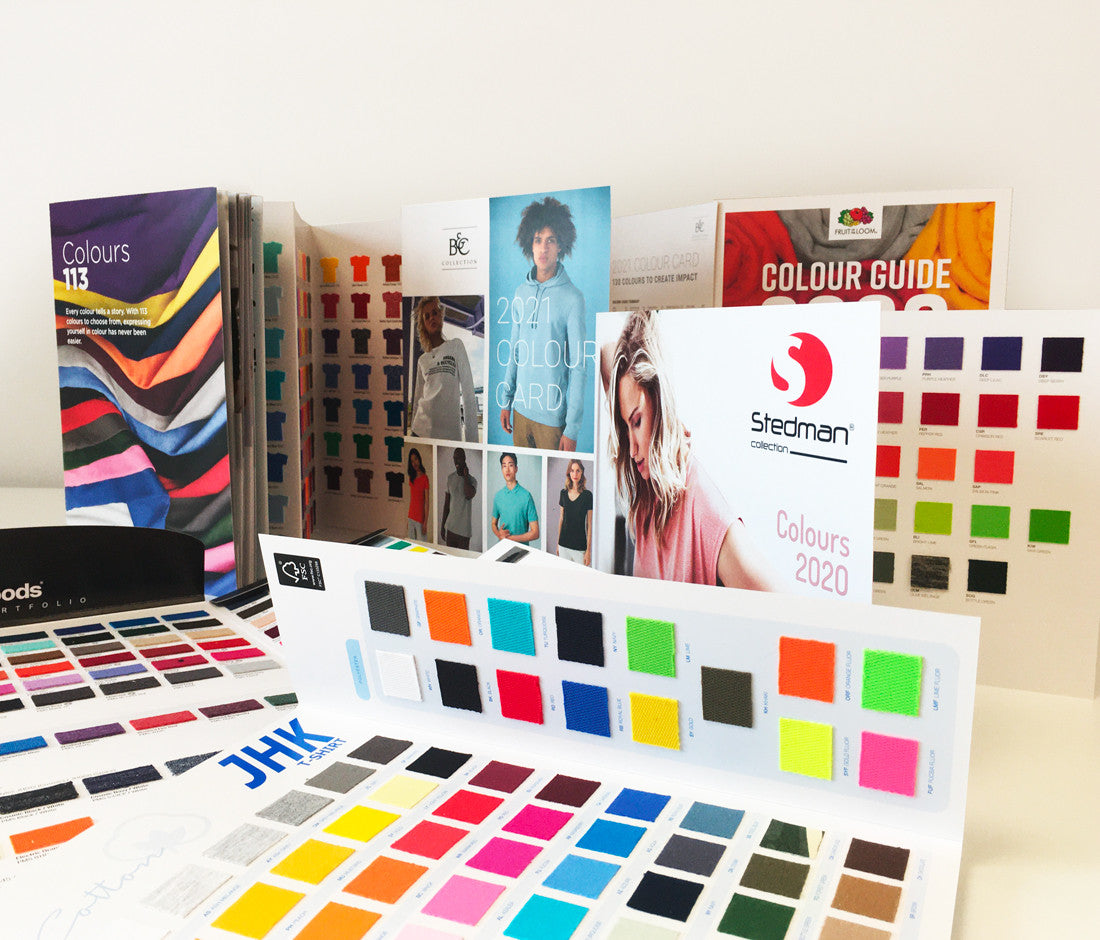 REFERENCE TEXTILE FARBKARTEN