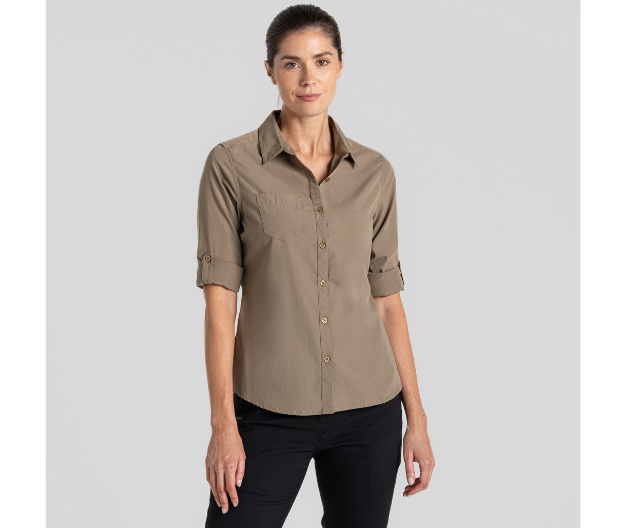CRAGHOPPERS EXPERT WOMENS KIWI LONG SLEEVED SHIRT