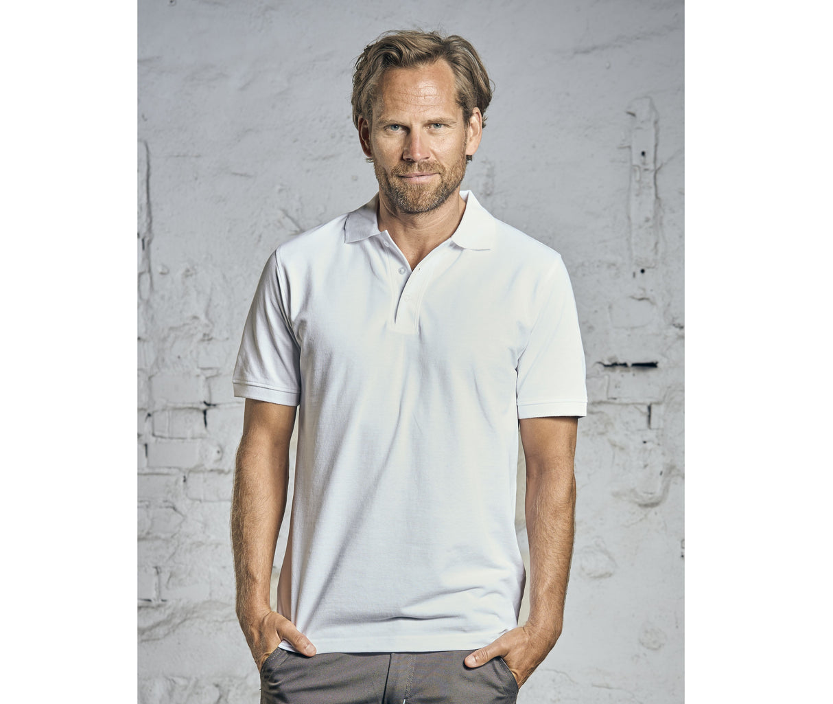 EXCD BY PROMODORO MEN'S POLOSHIRT