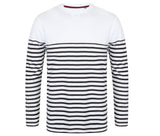 LONG SLEEVED BRETON STRIPED T