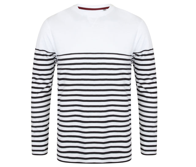 LONG SLEEVED BRETON STRIPED T