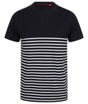 FRONT ROW SHORT SLEEVE BRETON T-SHIRT