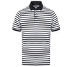 STRIPED JERSEY POLO SHIRT