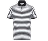 STRIPED JERSEY POLO SHIRT