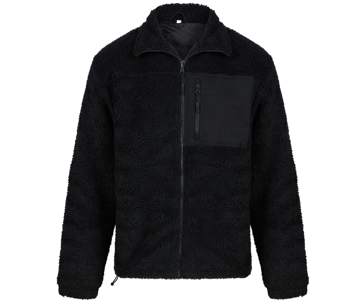 FRONT ROW RECYCLED SHERPA FLEECE