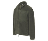 FRONT ROW RECYCLED SHERPA FLEECE