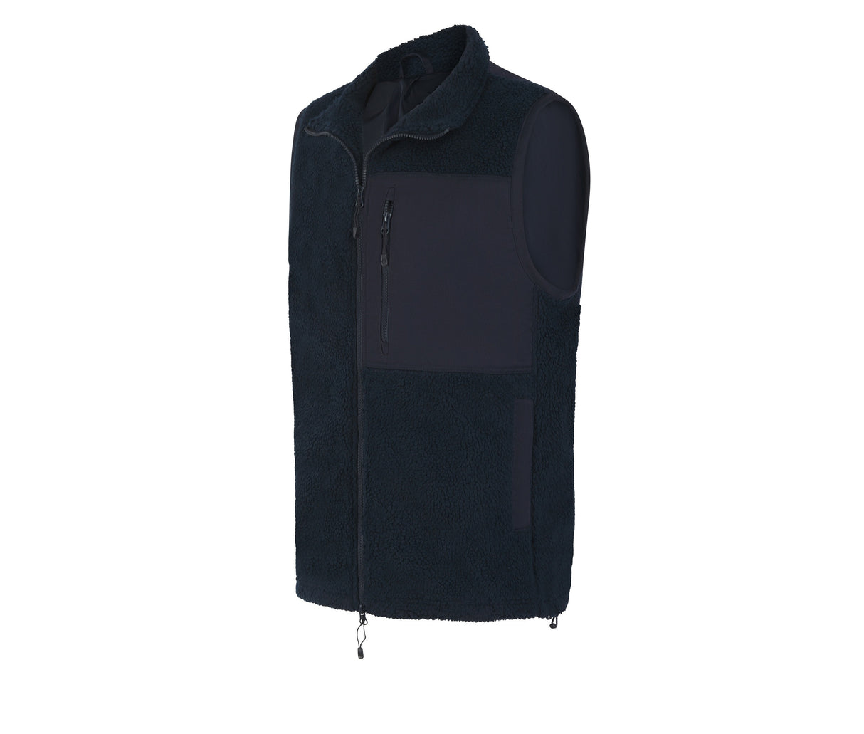 FRONT ROW Recycled Sherpa Gilet