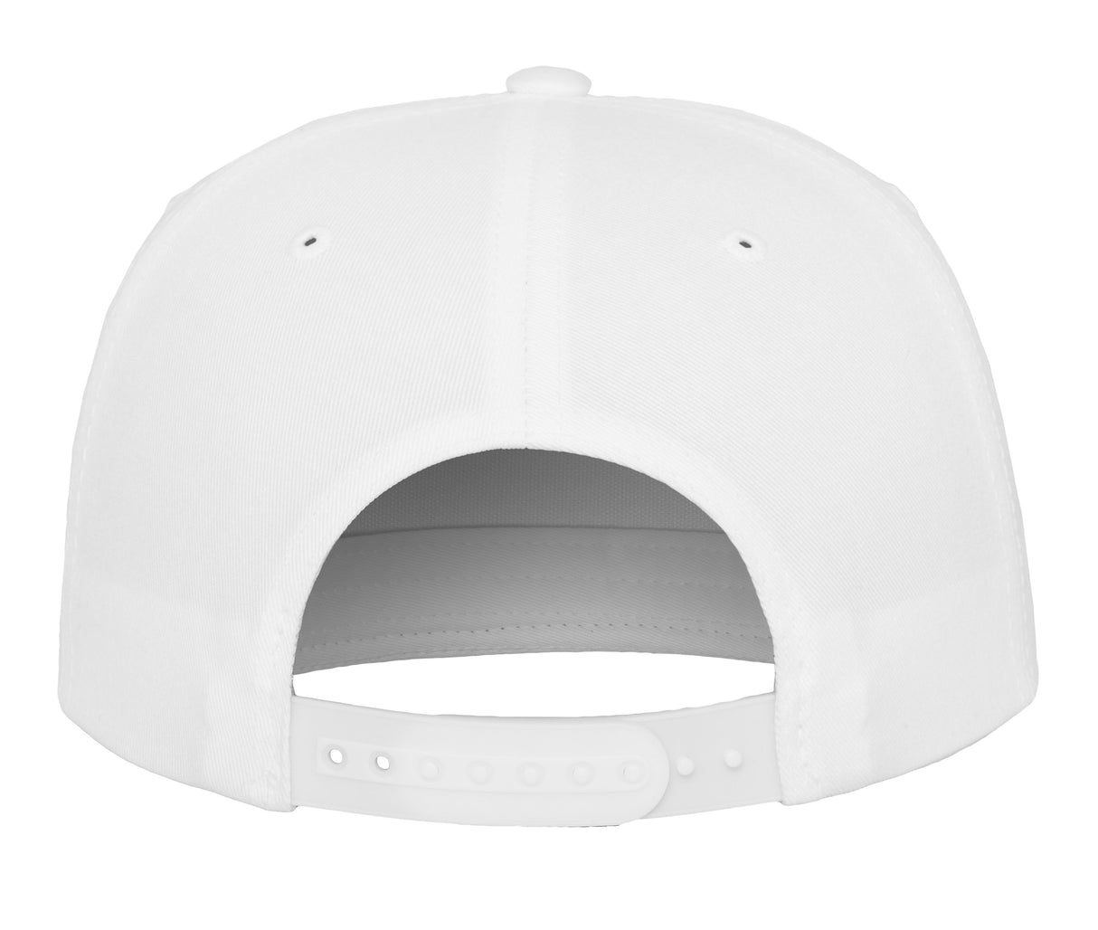 5-panel cotton snapback cap