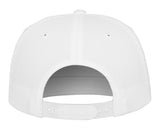 5-panel cotton snapback cap