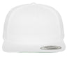 5-panel cotton snapback cap