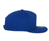 5-panel cotton snapback cap