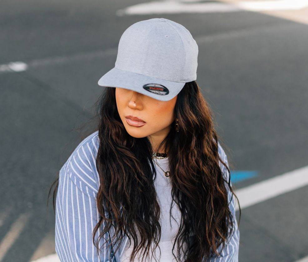 FLEXFIT FLEXFIT HEATHERLIGHT CAP