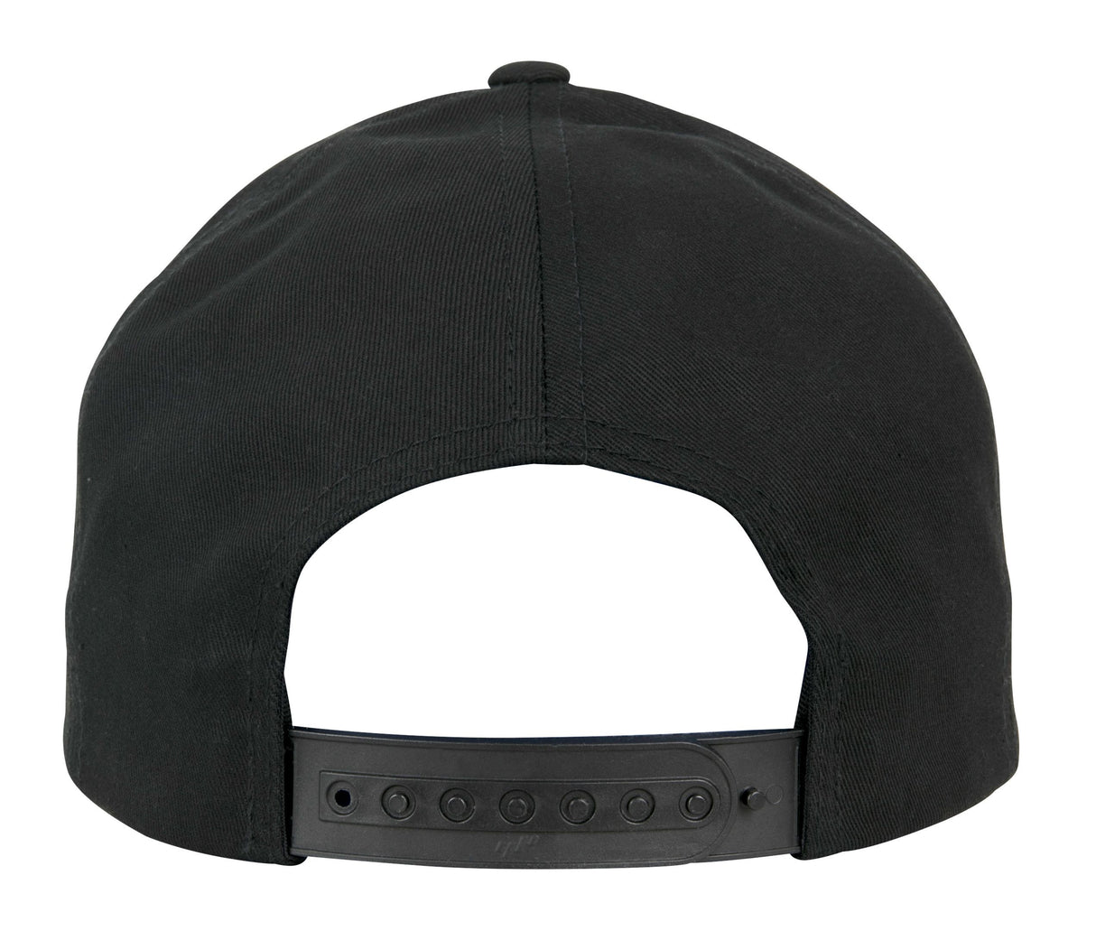 5-panel curved classic snapback