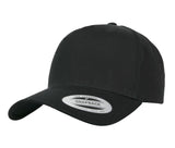 5-panel curved classic snapback