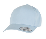 5-panel curved classic snapback