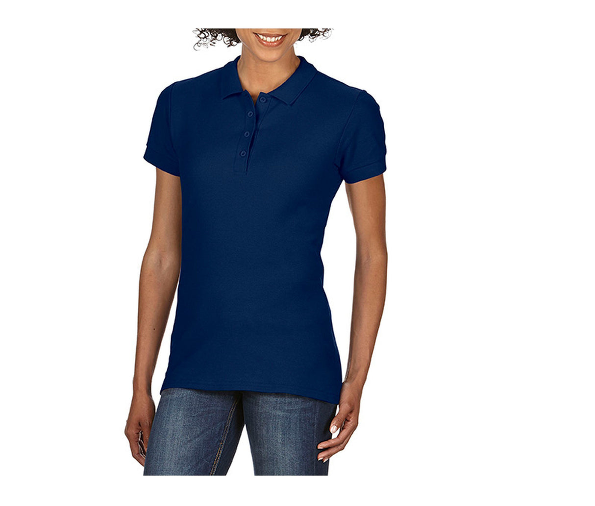 GILDAN SOFTSTYLE® DOUBLE PIQUÉ POLO WOMEN