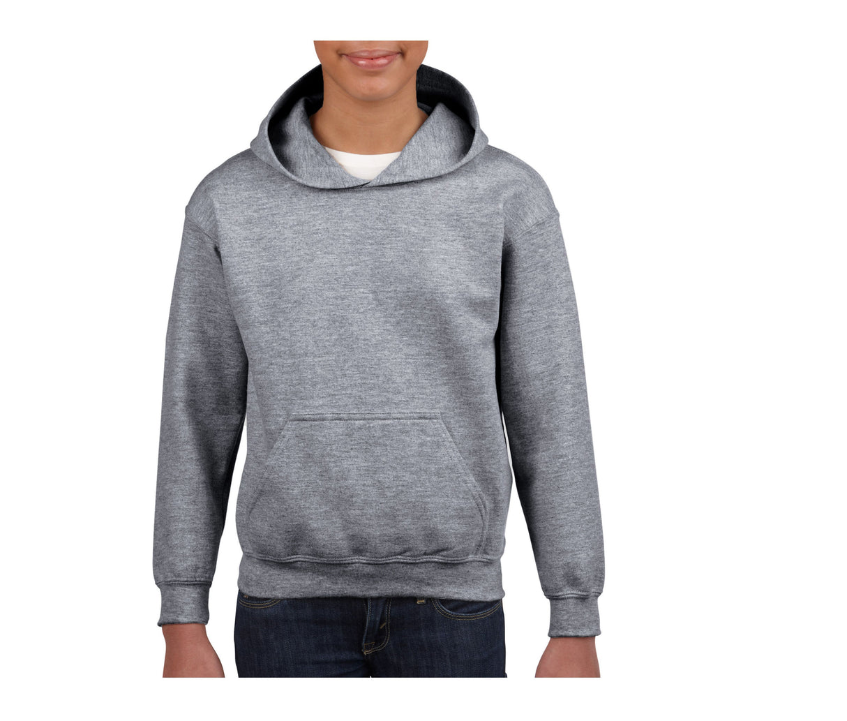GILDAN HEAVY BLEND YOUTH HOODED SWEATSHIRT