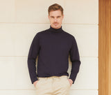 LONG-SLEEVED ROLL-NECK TOP