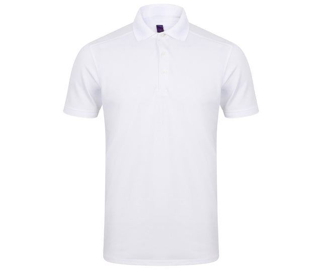 MEN’S STRETCH POLYESTER POLO SHIRT