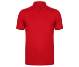HENBURY MEN’S STRETCH POLYESTER POLO SHIRT