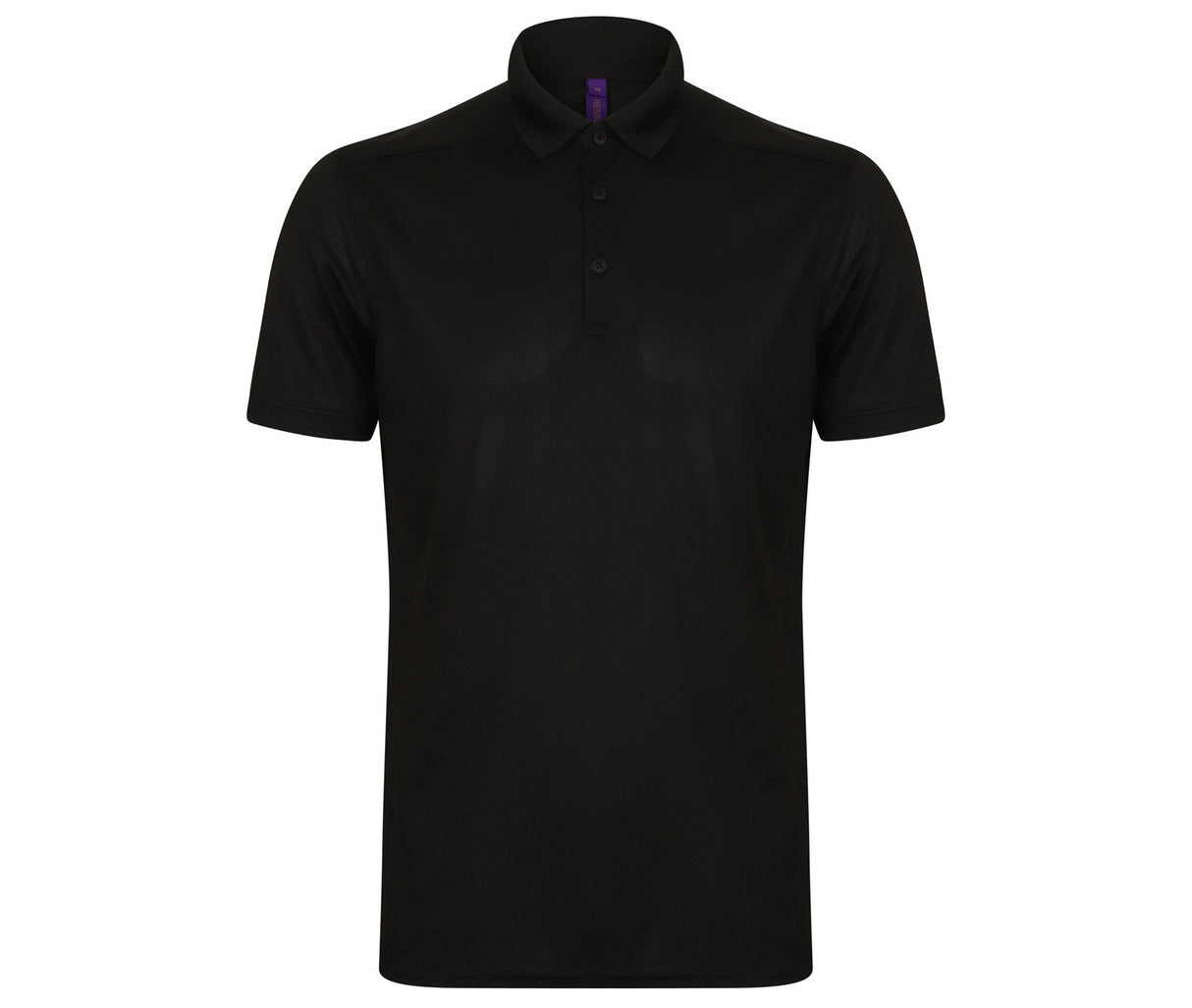 HENBURY MEN’S STRETCH POLYESTER POLO SHIRT