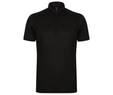 HENBURY MEN’S STRETCH POLYESTER POLO SHIRT