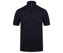 HENBURY MEN’S STRETCH POLYESTER POLO SHIRT