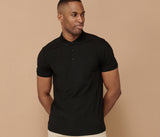 HENBURY MEN’S STRETCH POLYESTER POLO SHIRT