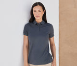 HENBURY LADIES' RECYCLED POLYESTER POLO SHIRT